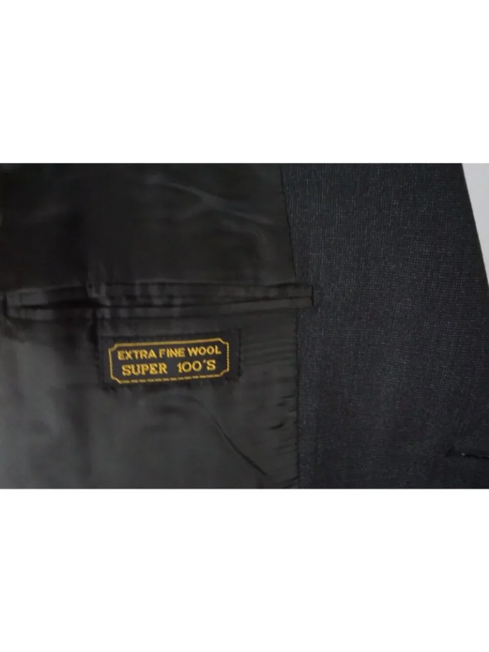 Burberry London Woven Dark Gray Wool 2 Pc Suit Jacket Pants Sz 44S BRAND NEW